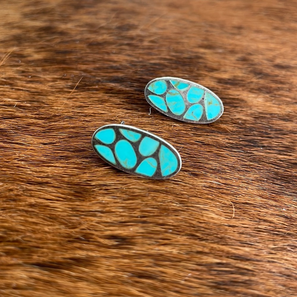 Sterling and Turquoise Earrings
